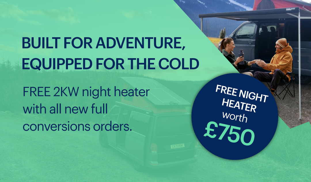 Campervan Free Heater with all conversions