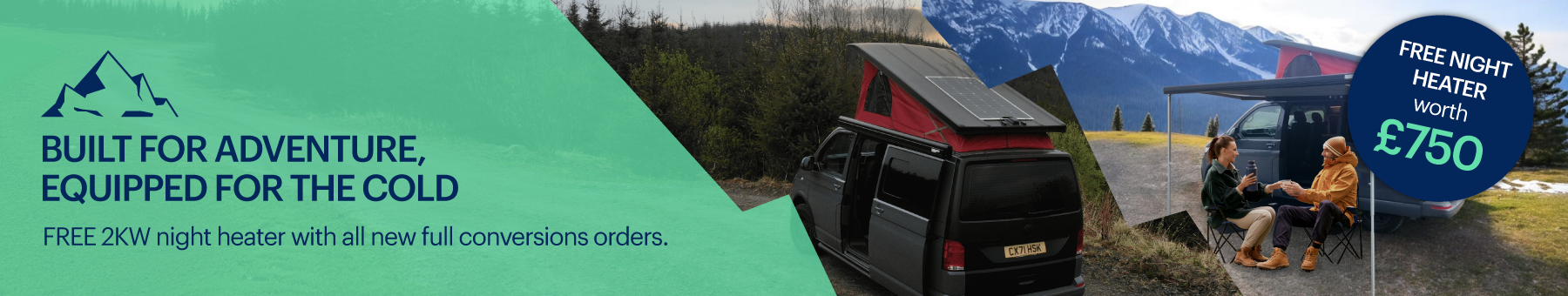 Campervan Free Heater with all conversions